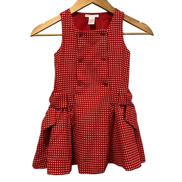 Janie and Jack City Stroll Button Dot Wool Blend Jumper, 4 - Picture 1 of 9